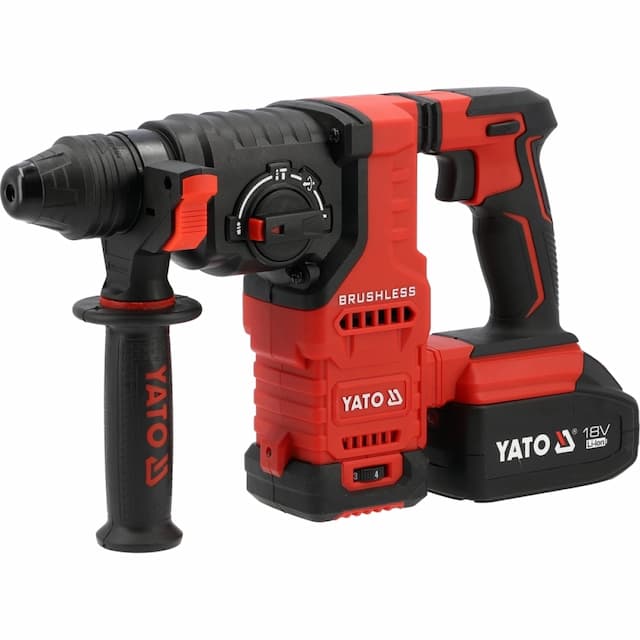 YATO AKU UDARNI ČEKIĆ SDS+ 18V 4AH BEZ CETKICA
