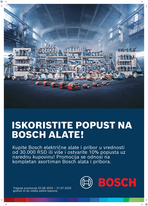 10% AKCIJA BOSCH
