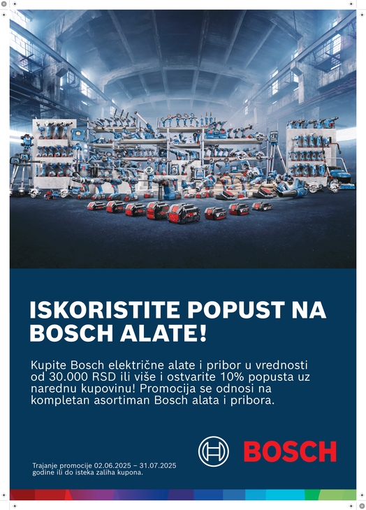 10% AKCIJA BOSCH