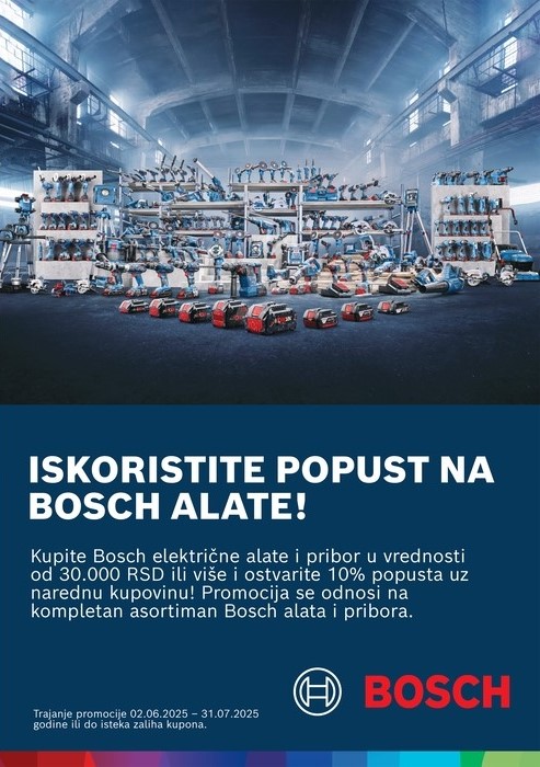 10% AKCIJA BOSCH