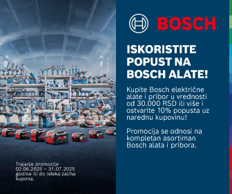 Bosch 10% akcija