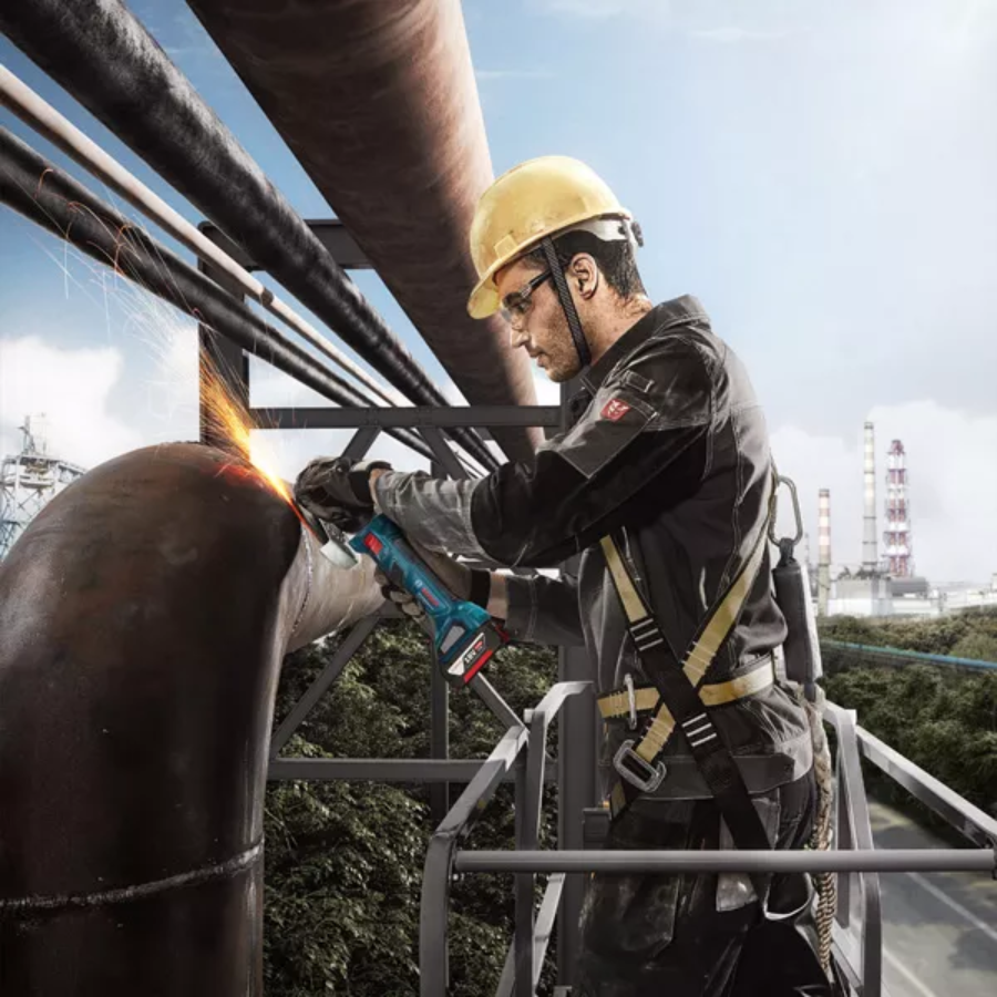 BOSCH AKU BRUSILICA GWS 180-Li 125 2x4.0 Ah CASE Ecomex