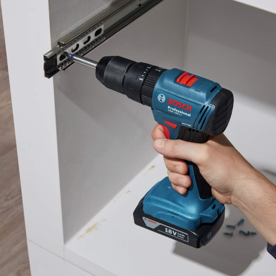 BOSCH AKU VIBRACIONA BUŠILICA GSB 185 2x2.0 Ah Ecomex