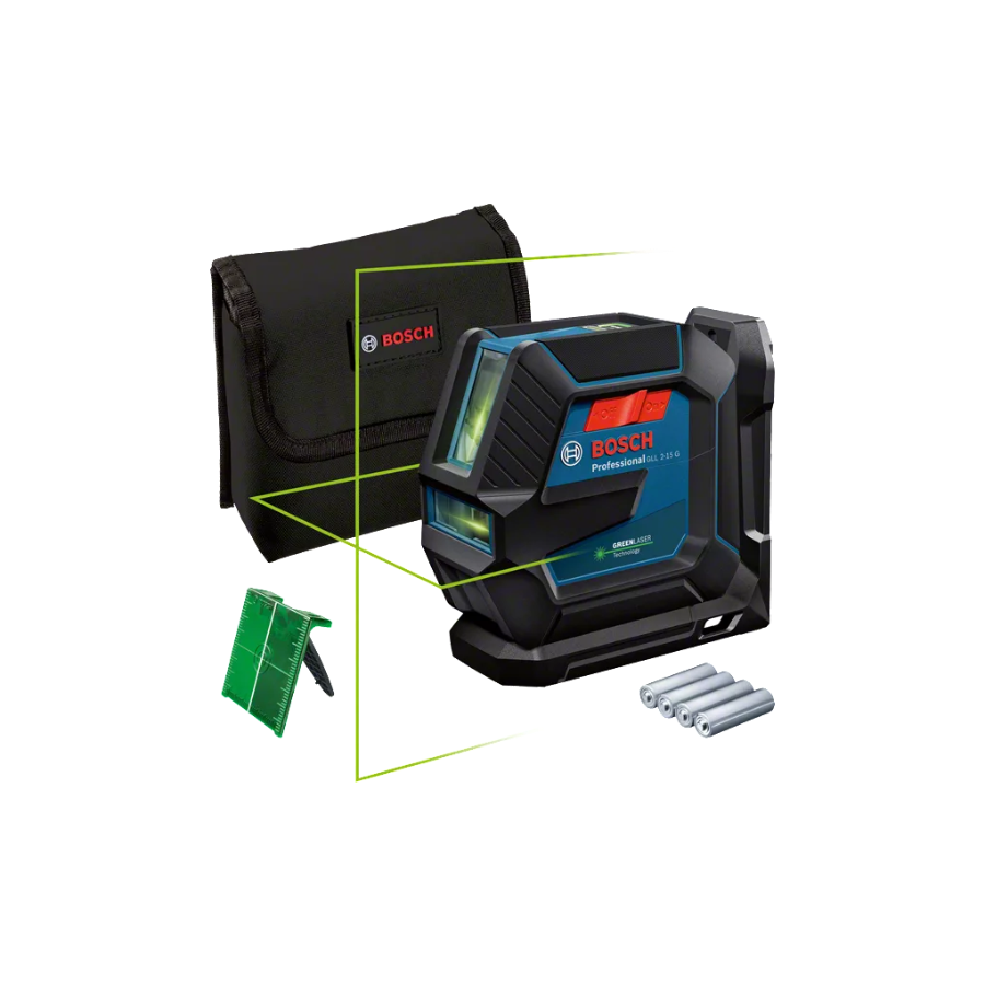 BOSCH LASER ZA LINIJE GLL 2-15 G + LB 10 + BT150 Ecomex