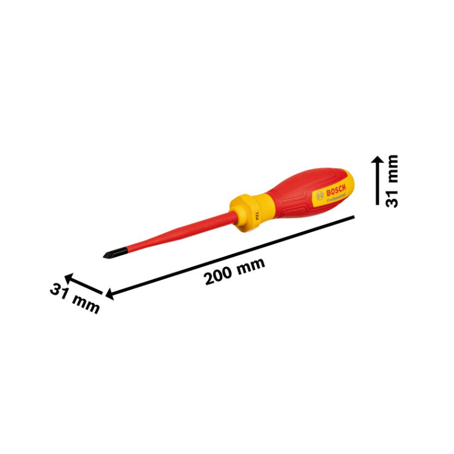 BOSCH PRO VDE ODVIJAČ KRSTASTI PZ1 Ecomex