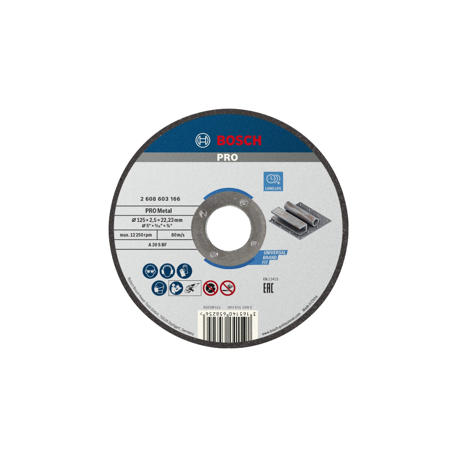 BOSCH REZ.PL.STANDARD 125x2,5x22 A30
