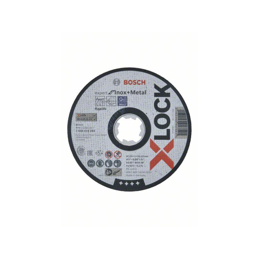 BOSCH X-LOCK ST/INOX 125X 1