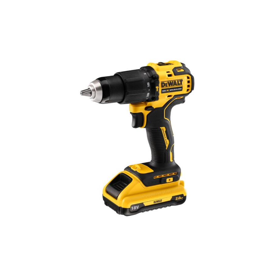 DEWALT AKU UDARNA BUŠILICA18V 2x2.0Ah DCD709D2T