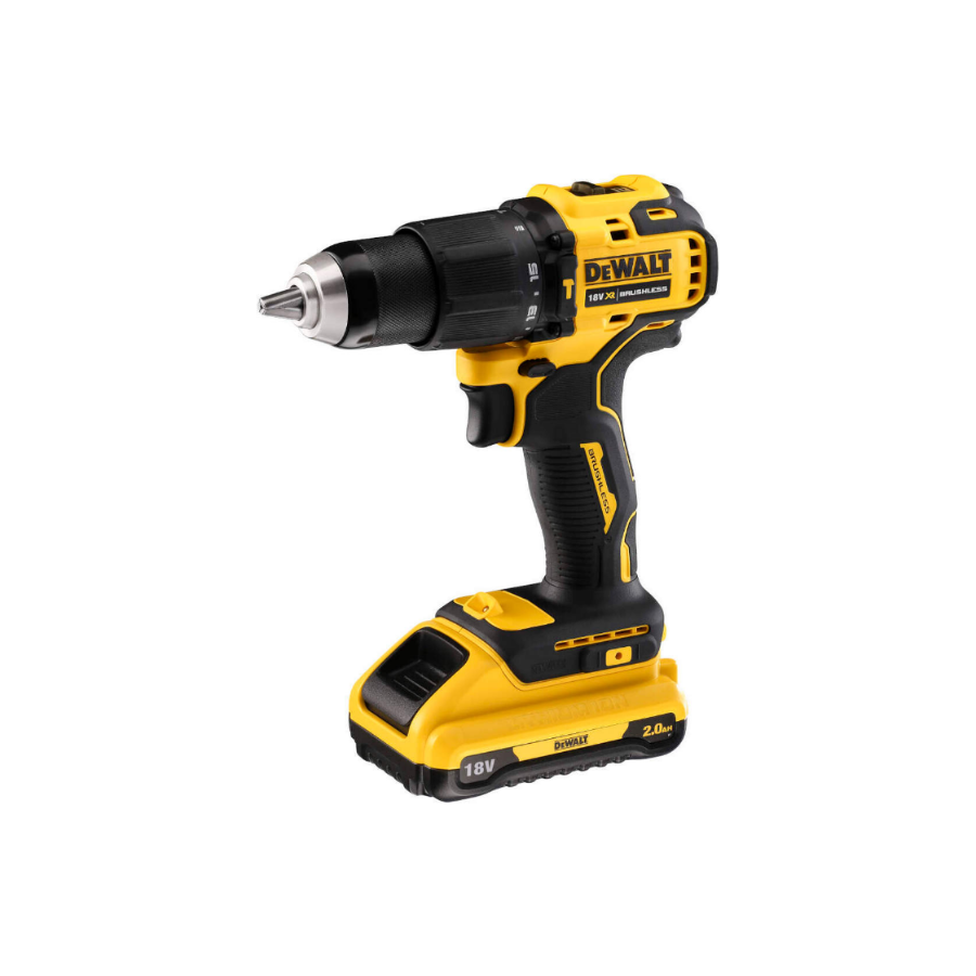 DEWALT AKU UDARNA BUŠILICA 18V 2x2.0Ah DCD709D2TQW