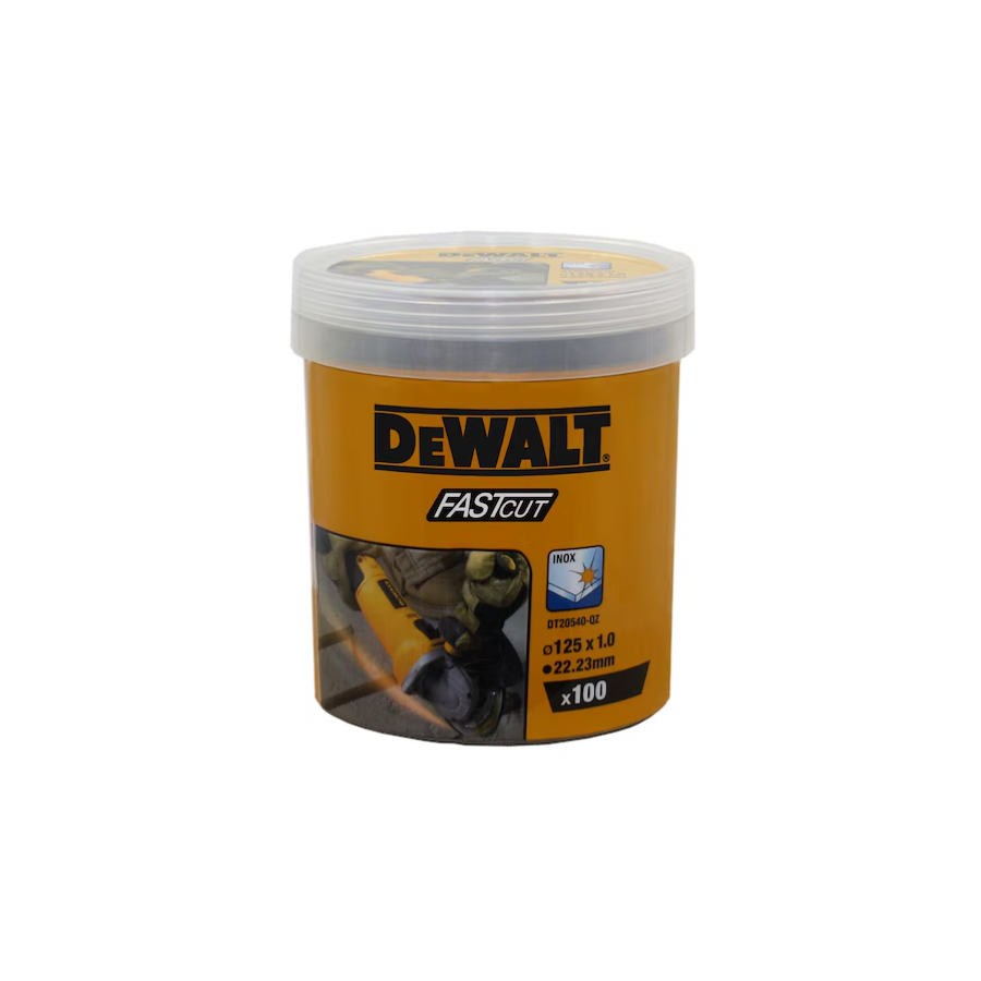 DEWALT REZNA PLOČA FAST CUT 125x1mm 100/1 INOX FE Ecomex