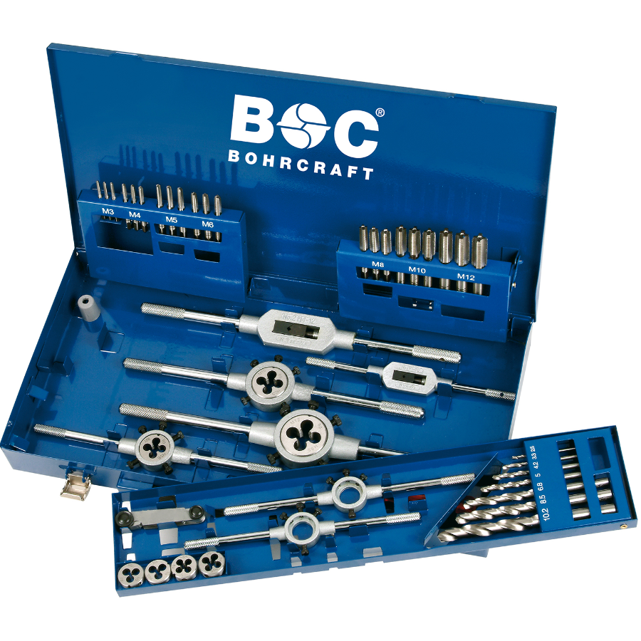 BOHRCRAFT GARNITURA NAVOJNOG ALATA M3-12 44 dela