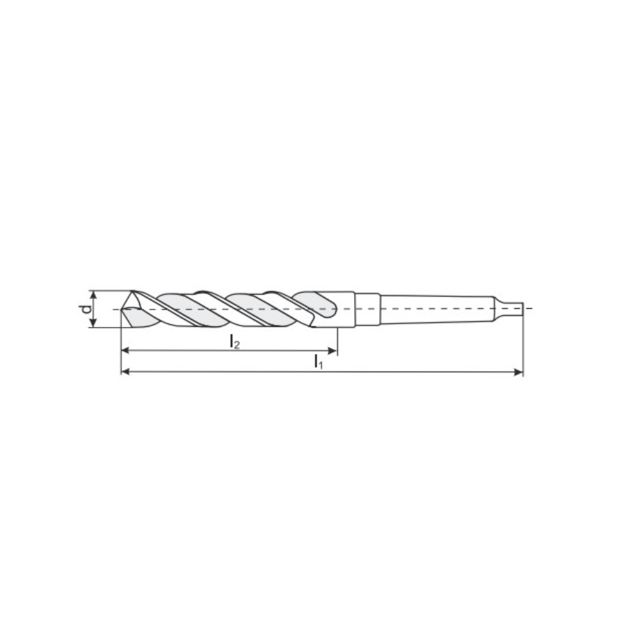 IAT MK SPIRALNA BURGIJA DIN 345 HSS Fi 14.0 Ecomex