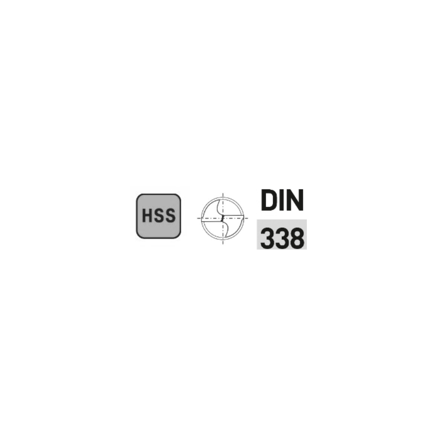 IAT SPIRALNA BURGIJA DIN 338 HSS Fi 3.1 Iat Ecomex