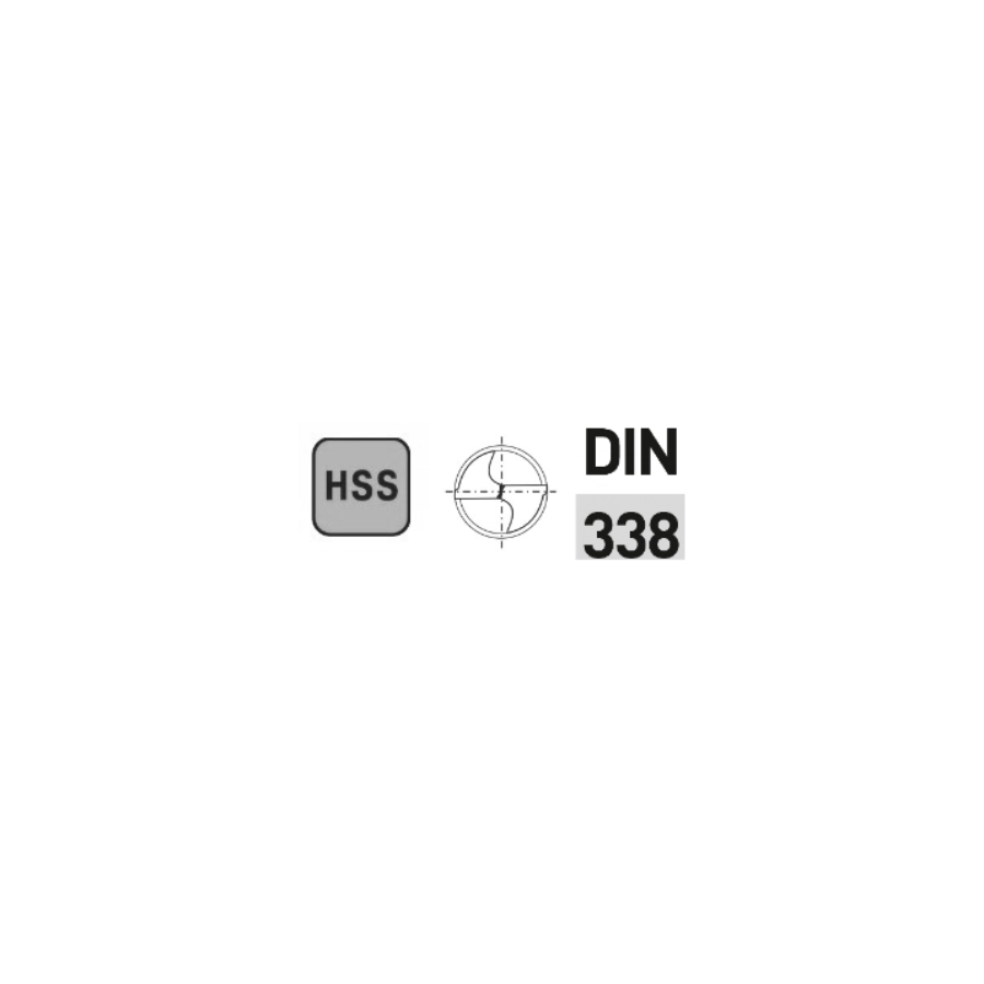 IAT SPIRALNA BURGIJA DIN 338 HSS Fi 3.8 Iat Ecomex