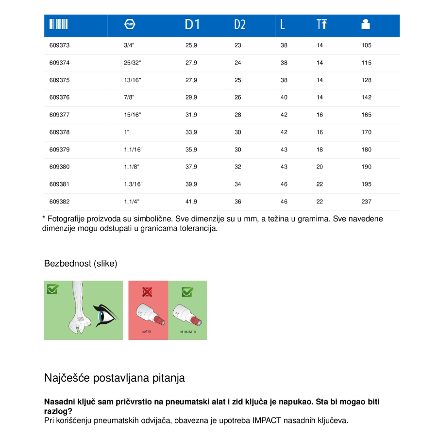 UNIOR KLJUČ NASADNI 32 1/2