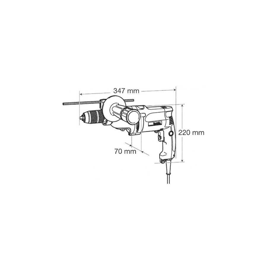 MAKITA BUŠILICA 720w DP4011 brzi Ecomex