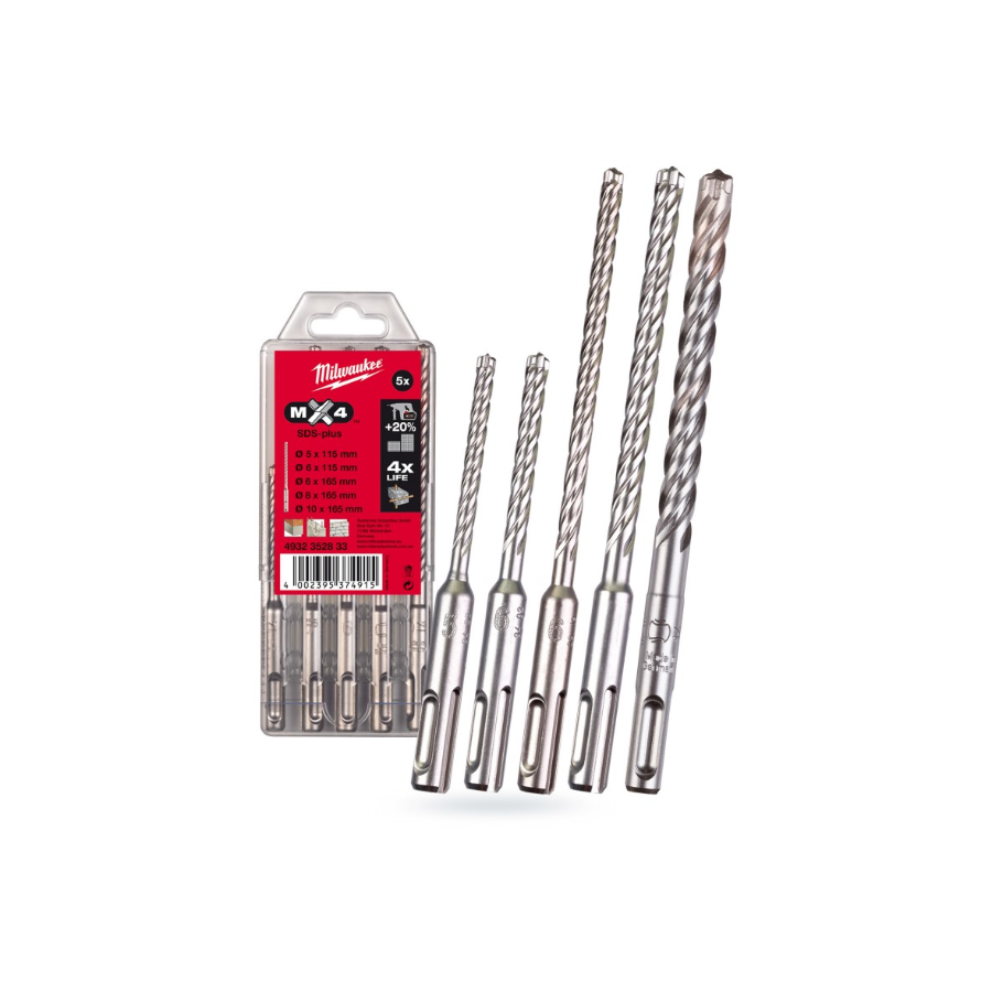 MILWAUKEE GAR.BURGIJA SDS PLUS MX4
