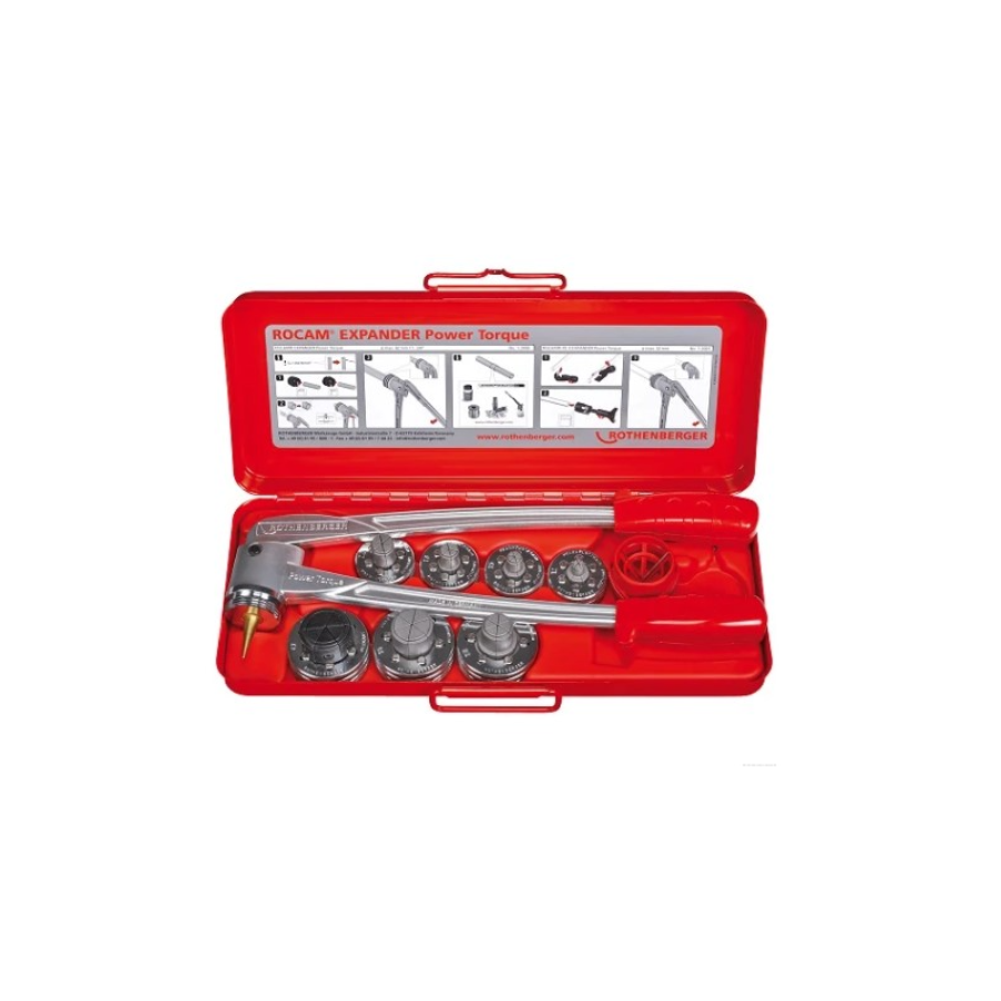 ROTHENBERGER EXPANDER SET 10-12-15-16-18-22-28 Ecomex