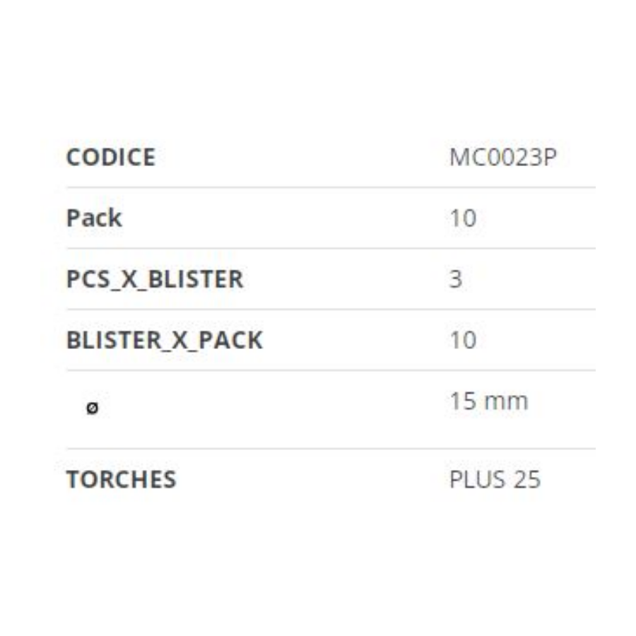 TRAFIMET ŠOBA KONUSNA 15 ERGOPLUS 25/3k Ecomex