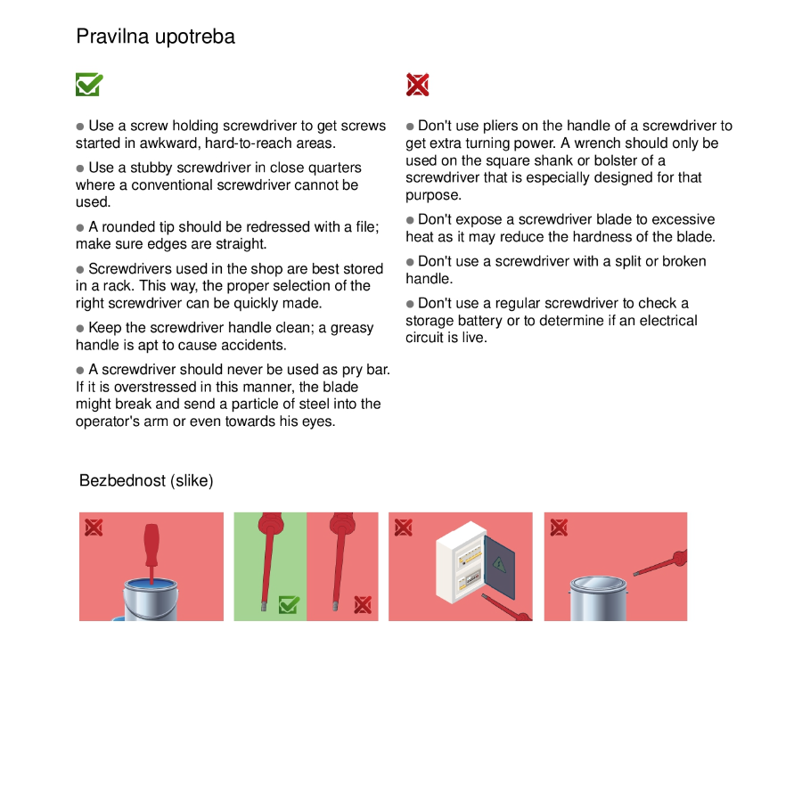 UNIOR ODVIJAČ RAVNI 2.0X12X250 U605 TBI Ecomex