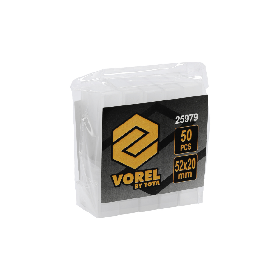 VOREL REZ.NOZEVI TRAPEZNI ZA 25977 REZAC 50KOM SET Ecomex