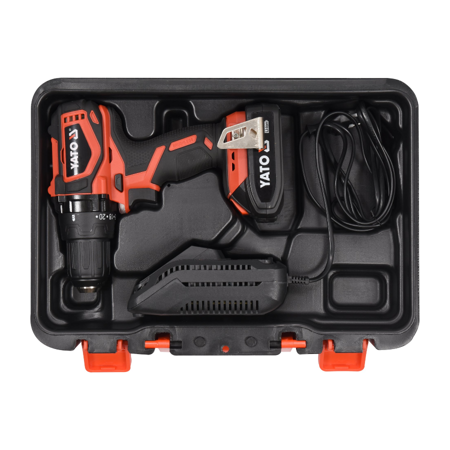 YATO AKU BUŠILICA 18V 1.5 - 13/42 Nm 1 bat x 2.0Ah Ecomex