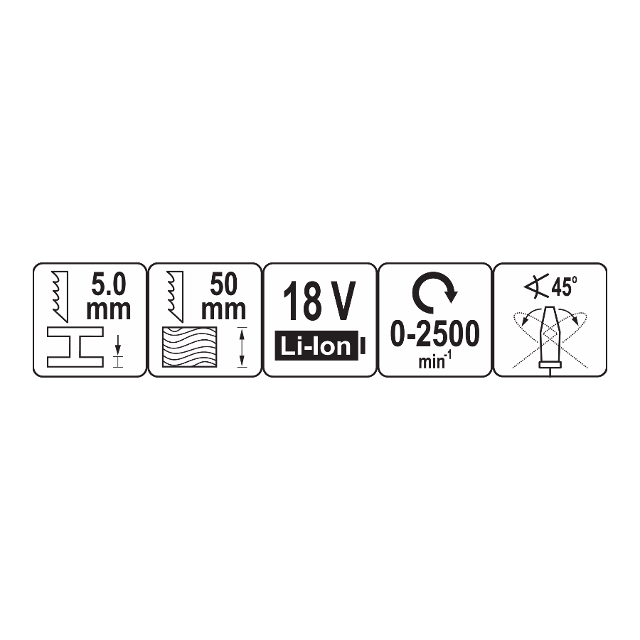 YATO AKU UBODNA TESTERA 18V SOLO Ecomex