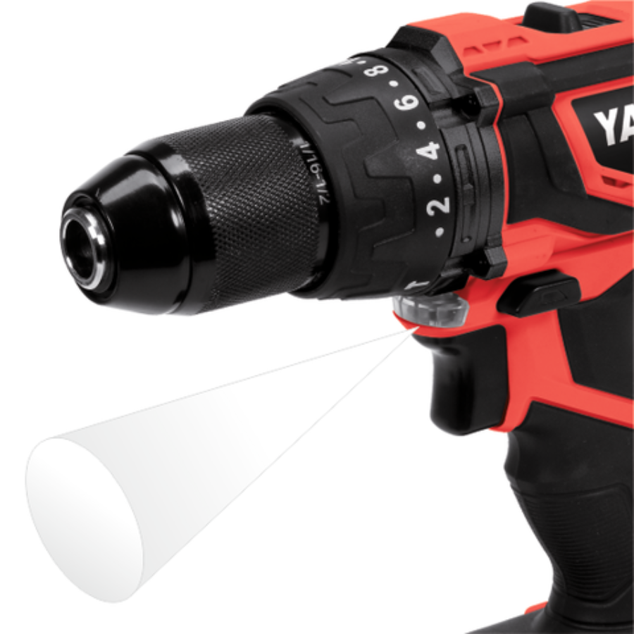 YATO AKU UDARNA BUŠILICA 18V 1.5 - 13+1bat x2Ah Ecomex