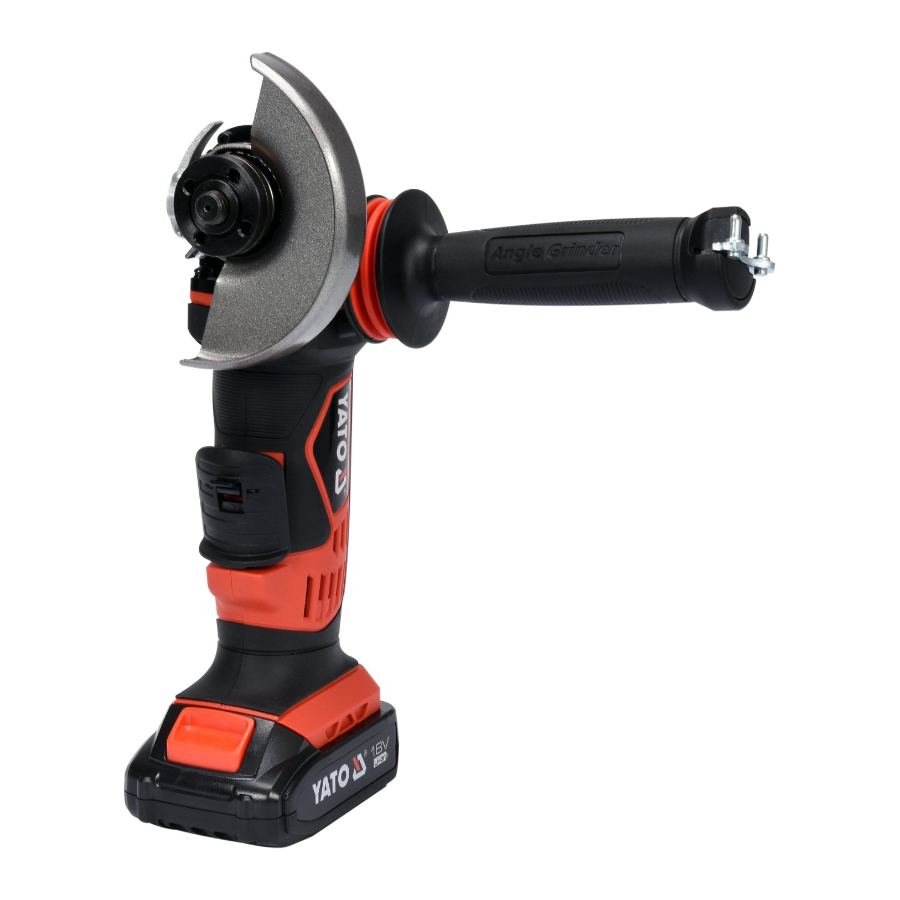 YATO AKU UGAONA BRUSILICA 125 mm 18 V 1bat x 2 Ah Ecomex
