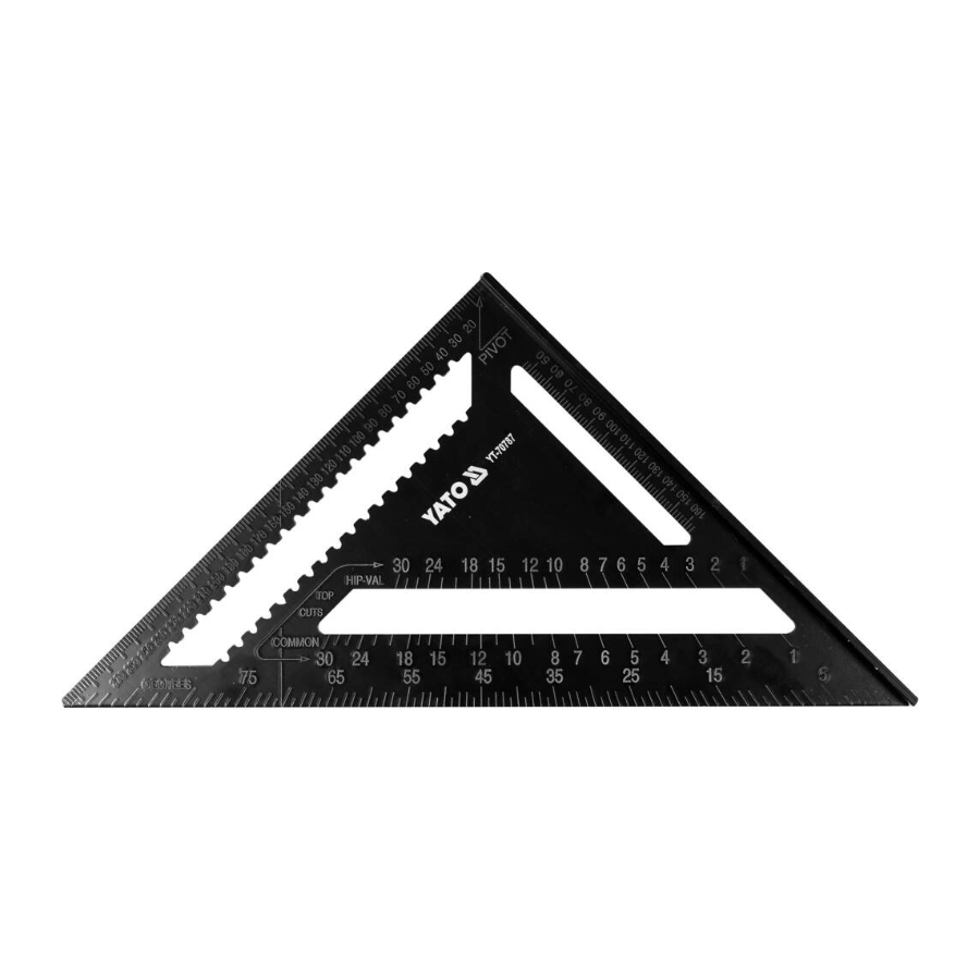 YATO STOLARSKI ALUMINIJUMSKI TROUGAO 300 mm Ecomex