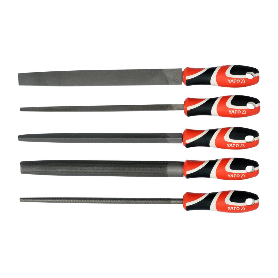 YATO GARNITURA TURPIJA ZA METAL 5kom fina Ecomex