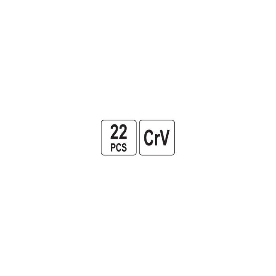 YATO GARNITURA NASADNIH KLJUČEVA 3.5-4 /25delova Ecomex