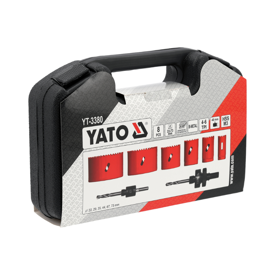 YATO GARNITURA TESTERA ZA RUPE 22-73 mm Ecomex