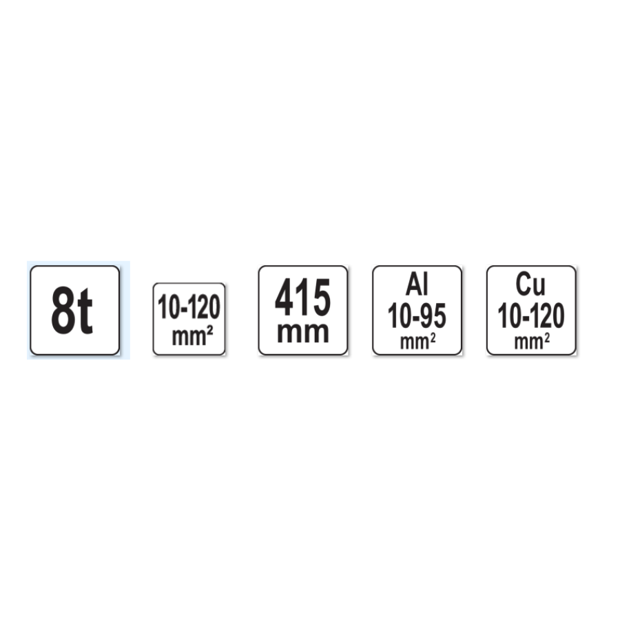 YATO HIDRAULIČNA PRESA 10-120/415 mm Ecomex