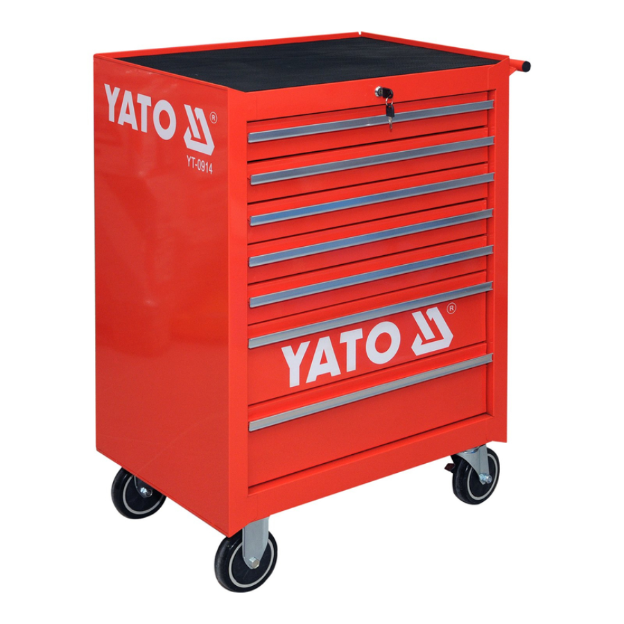 YATO KOLICA ZA ALAT PRAZNA sa 7 FIOKA