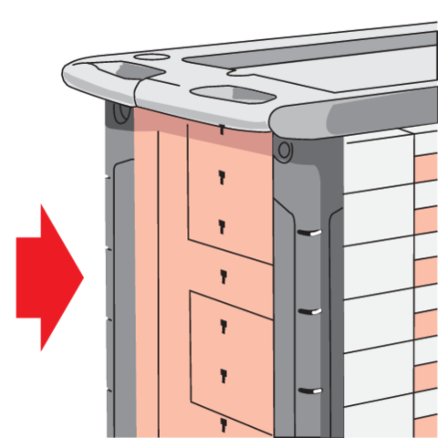 YATO KOLICA ZA ALAT sa 6+1 Ecomex