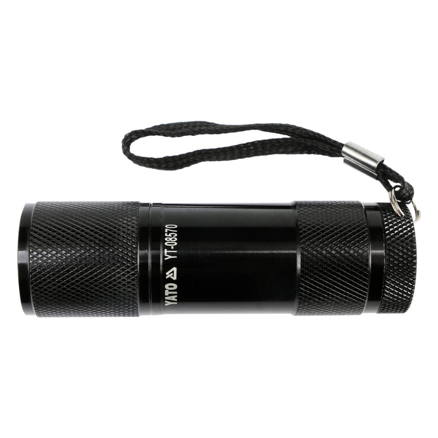 YATO LED LAMPA ALU 9 LED 3xAAA