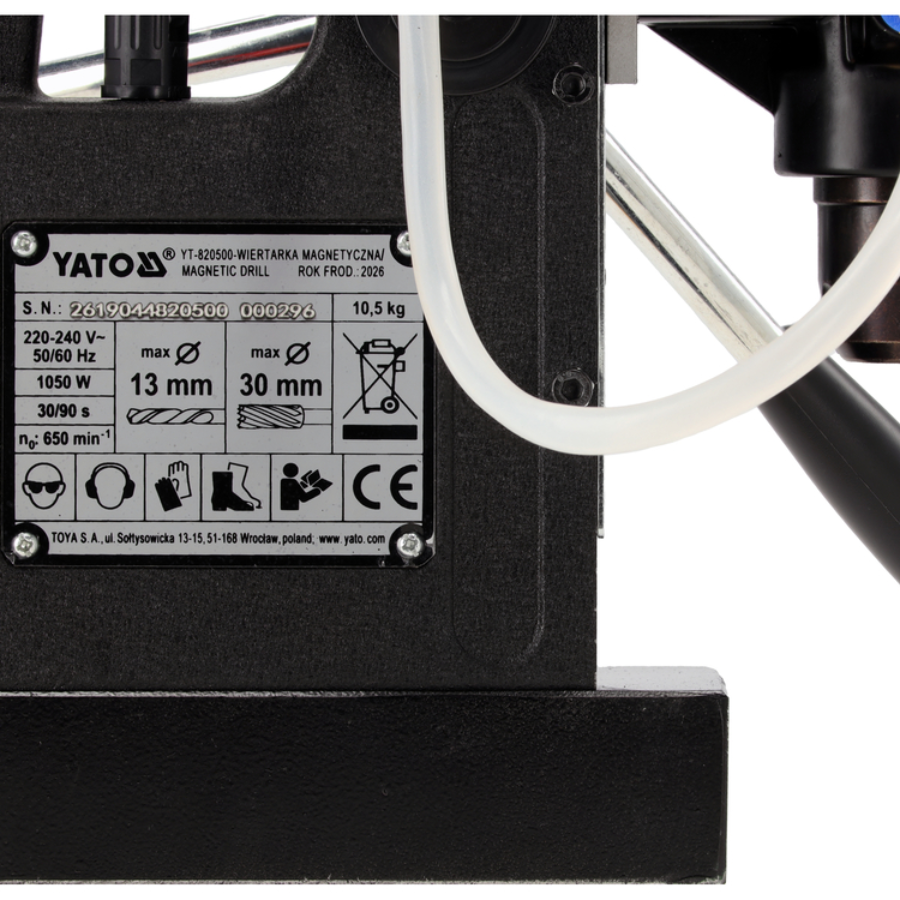YATO MAGNETNA BUSILICA 1050W 0-650obrt Weldon 30mm Ecomex