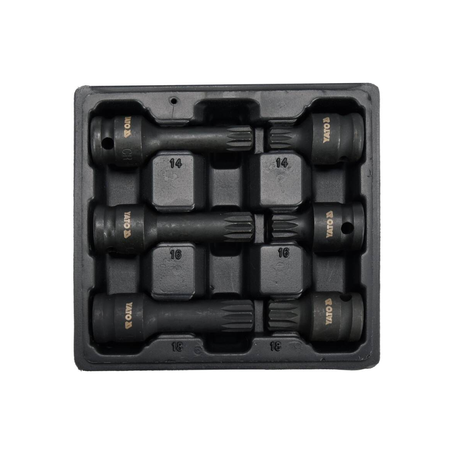 YATO NASADNI SPLINE IMPACT SET 1/2