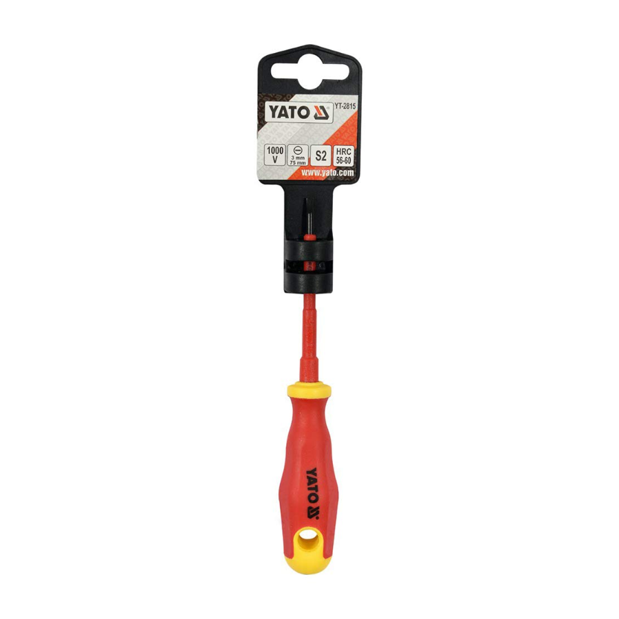 YATO ODVIJAČ RAVNI 3.0x75 VDE