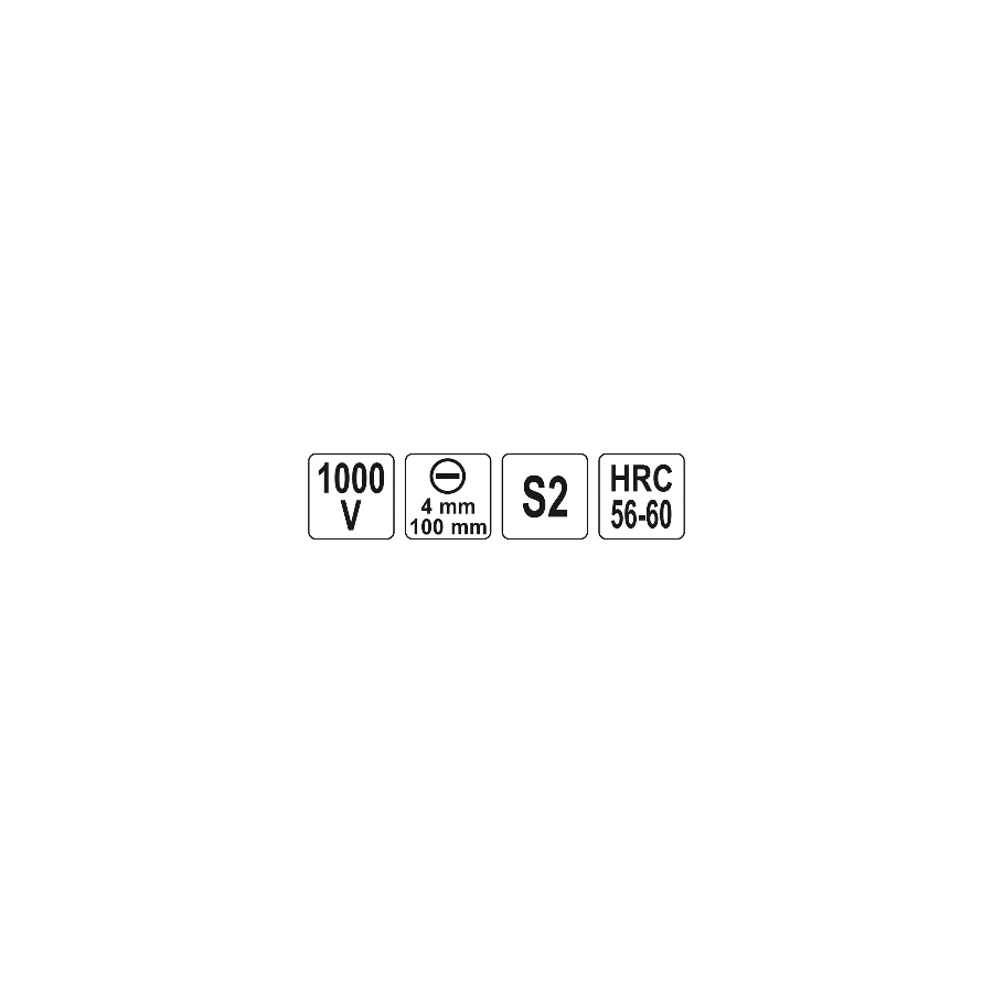 YATO ODVIJAČ RAVNI 3.0x75 VDE Ecomex