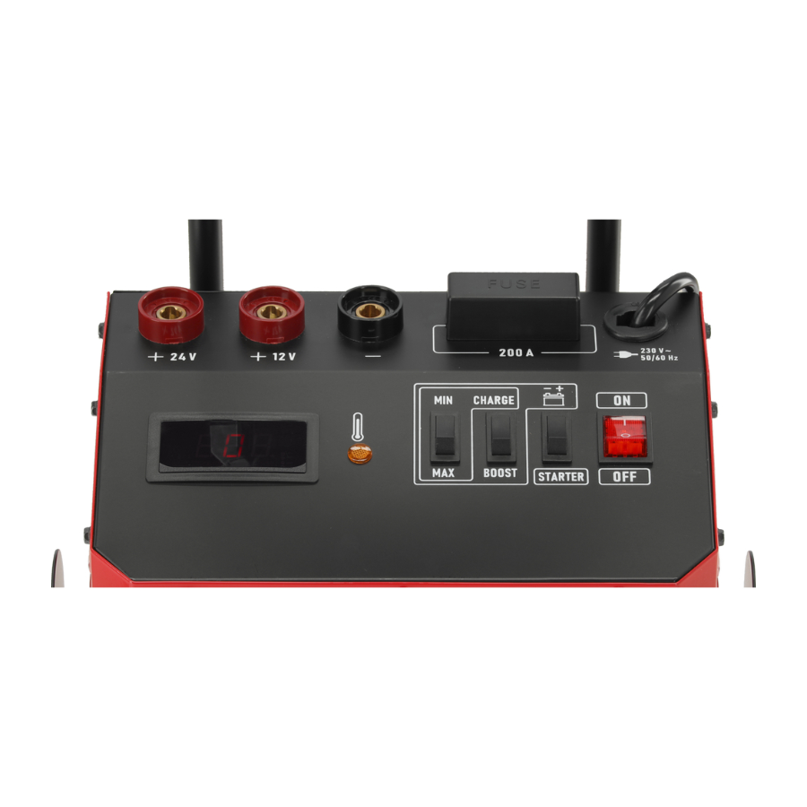 YATO PUNJAČ STARTER 12 / 24 V 20 - 1000V Ecomex