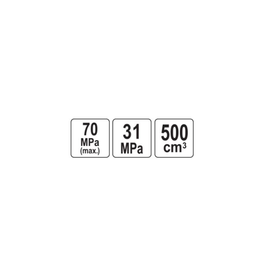 YATO RUČNA PUMPA ZA ULJE ZA MENJAČE 500 ml Ecomex
